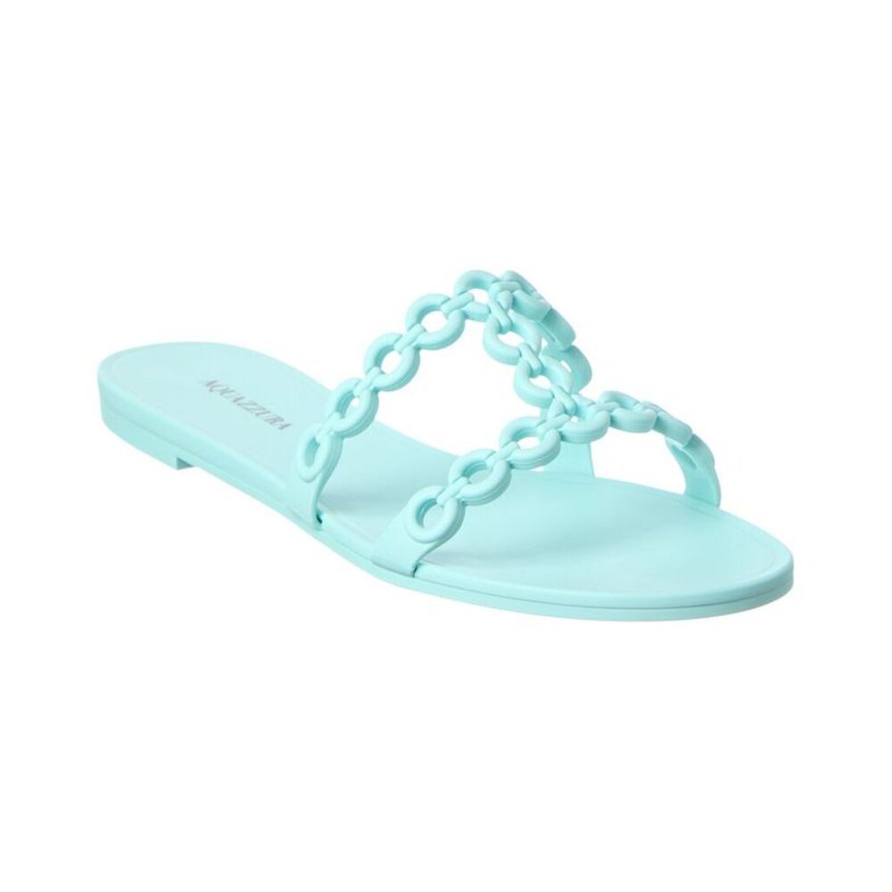 Aquazzura Jelly Sandal, Blue